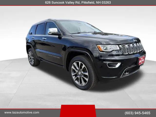 2018 Jeep Grand Cherokee Overland 4x4 for sale in Pittsfield, NH