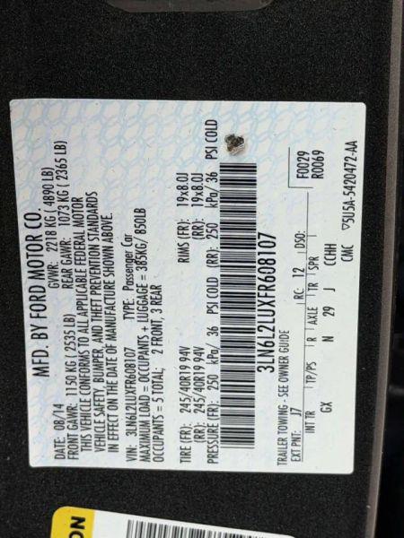 2015 Lincoln MKZ Hybrid Base