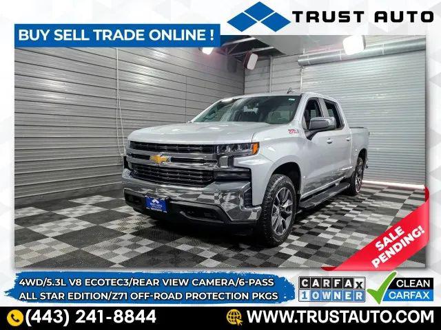 2021 Chevrolet Silverado 1500 4WD Crew Cab Short Bed LT for sale in Sykesville, MD