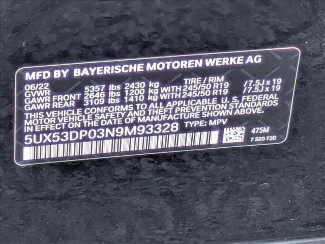 2022 BMW X3 xDrive30i