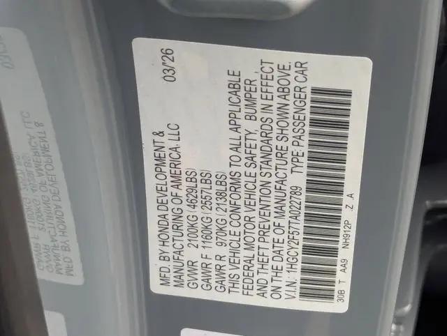 2026 Honda Accord Sedan Sport