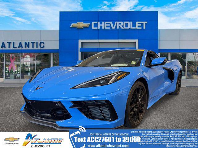 Blue 2023 Chevrolet Corvette Stingray 2LT Coupe RWD Coupe Rear-Wheel Drive 8-Speed Dual Clutch