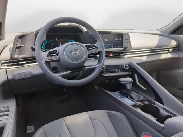 2026 Hyundai Elantra Hybrid Blue