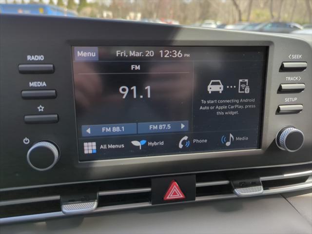 2026 Hyundai Elantra Hybrid Blue