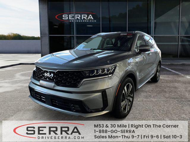 Steel Gray 2023 Kia Sorento Hybrid EX AWD SUV / Crossover All-Wheel Drive Automatic