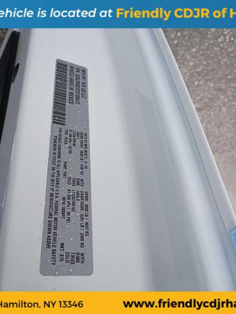 2026 Ram ProMaster 2500 Cargo Van Tradesman Low Roof 136" WB w/Pass Seat