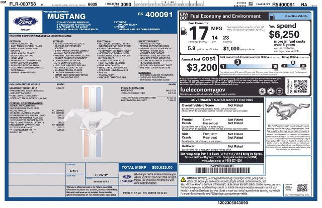2024 Ford Mustang GT Premium Fastback
