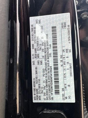 2022 Ford F-150 Tremor