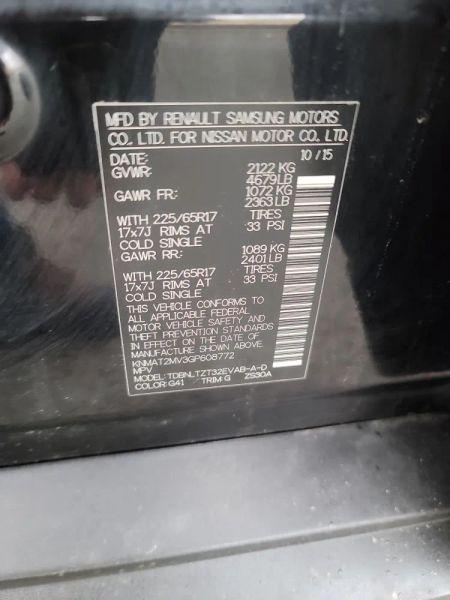 2016 Nissan Rogue SV