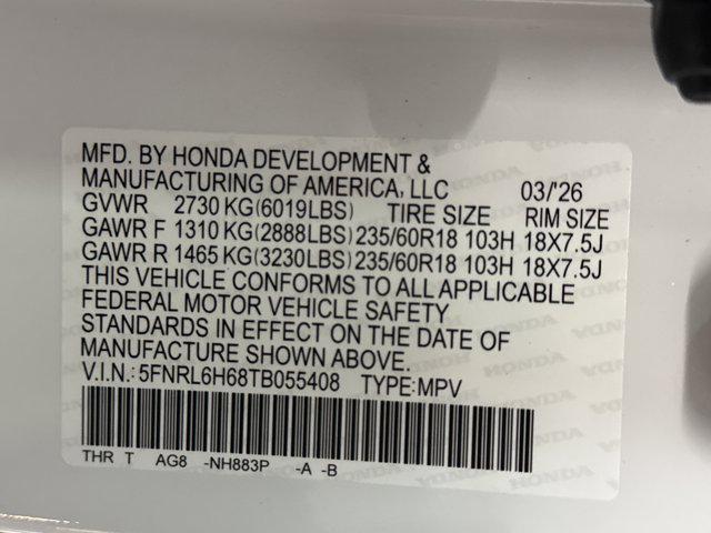 2026 Honda Odyssey EX-L
