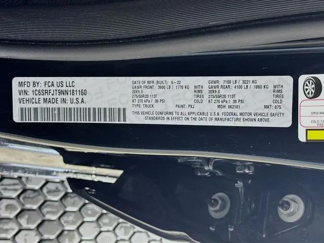 2022 Ram 1500 Laramie Crew Cab 4x4 5'7" Box