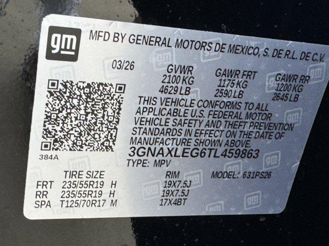 2026 Chevrolet Equinox FWD RS