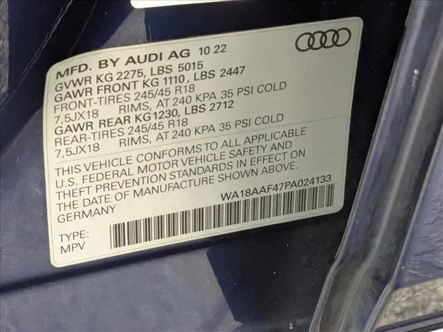 2023 Audi allroad Premium Plus 45 TFSI quattro S tronic