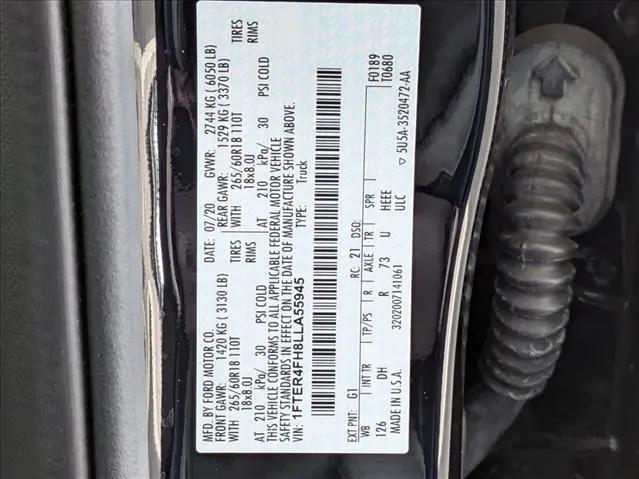 2020 Ford Ranger LARIAT