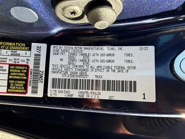 2024 Toyota Tundra Limited 4WD