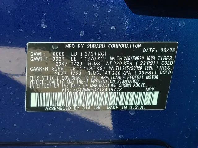 2026 Subaru Ascent Limited 8-Passenger
