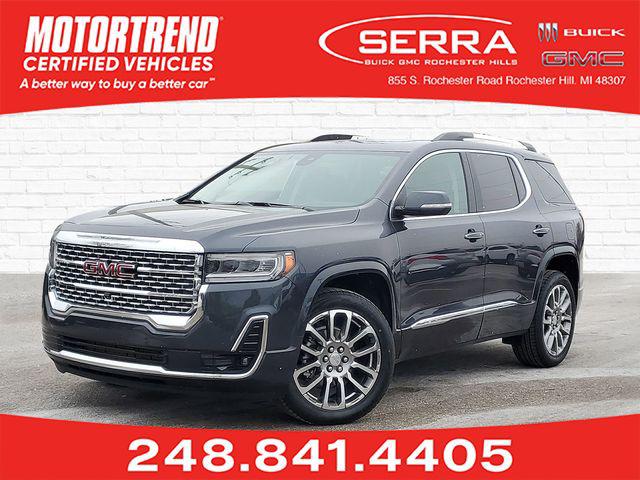 Hunter Metallic 2023 GMC Acadia Denali AWD SUV / Crossover Four-Wheel Drive Automatic