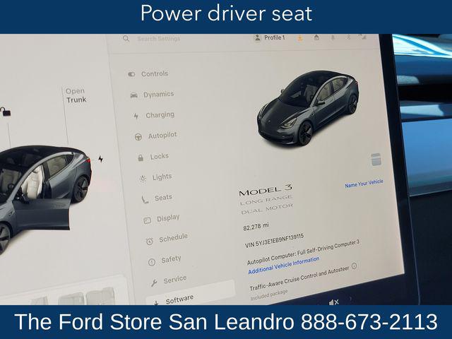 2022 Tesla Model 3 Long Range Dual Motor All-Wheel Drive