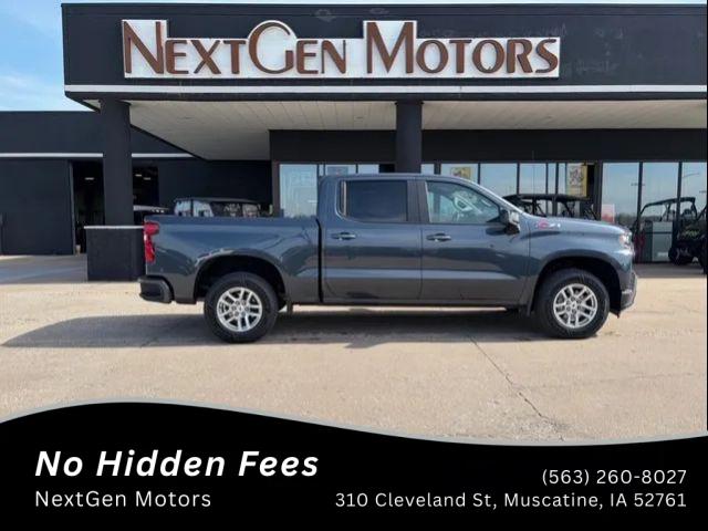 2021 Chevrolet Silverado 1500 4WD Crew Cab Short Bed RST for sale in Muscatine, IA