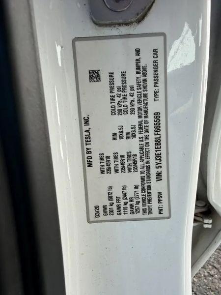 2020 Tesla Model 3 Long Range Dual Motor All-Wheel Drive