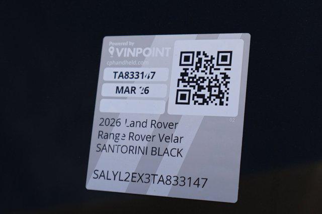 2026 Land Rover Range Rover Velar P250 Dynamic SE