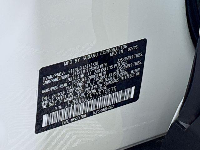 2026 Subaru Outback Limited XT