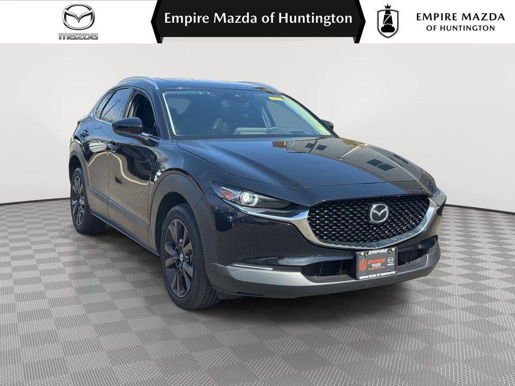Jet Black Mica 2023 Mazda CX-30 2.5 S Turbo Premium AWD SUV / Crossover All-Wheel Drive 6-Speed Automatic