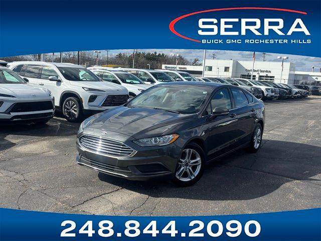 Gray (Magnetic Metallic) 2018 Ford Fusion SE Sedan Front-Wheel Drive Automatic