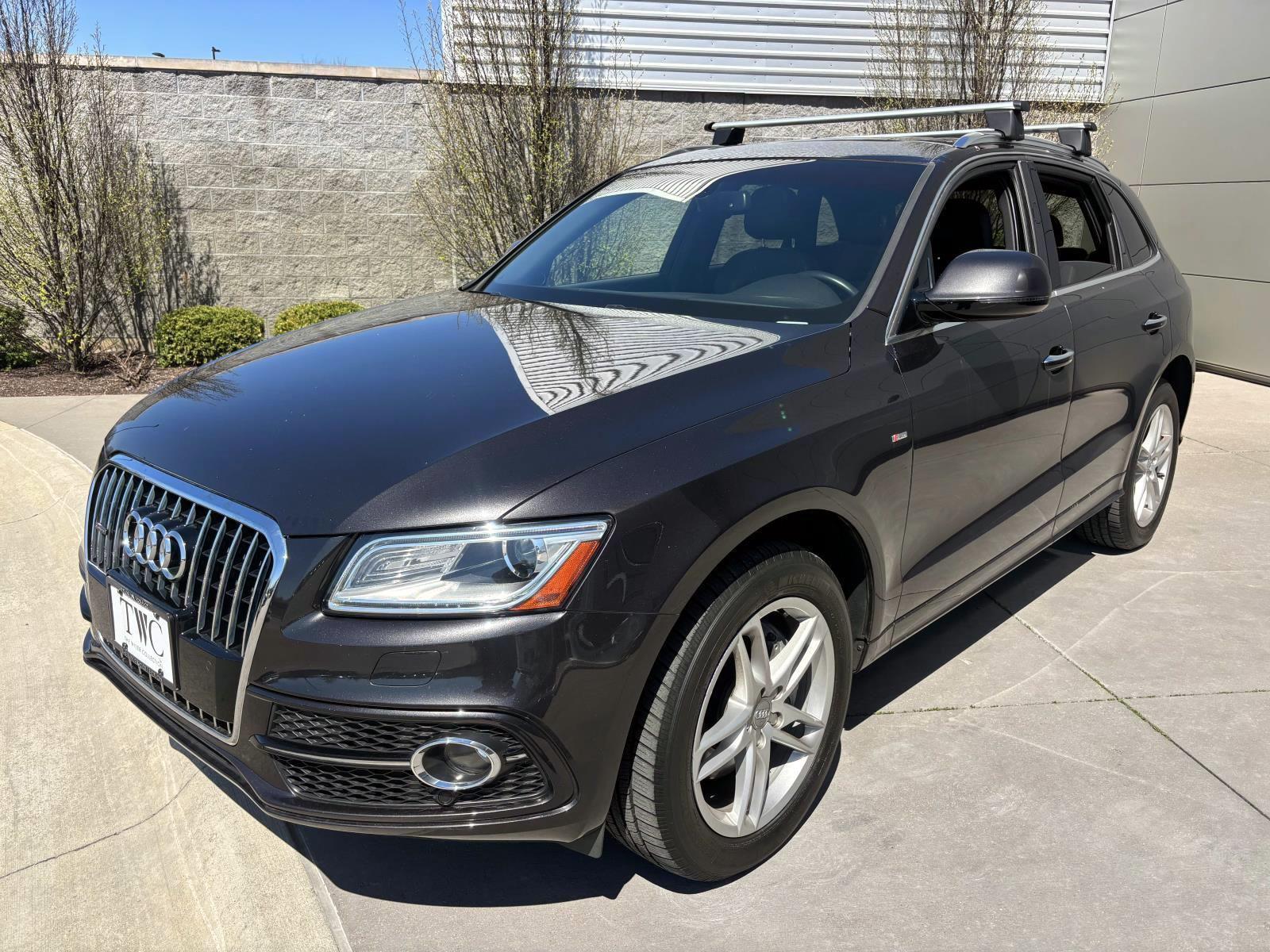 Monsoon Gray Metallic 2017 Audi Q5 3.0T quattro Premium Plus SUV / Crossover All-Wheel Drive 8-Speed Automatic