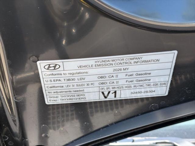 2026 Hyundai Sonata SEL Sport