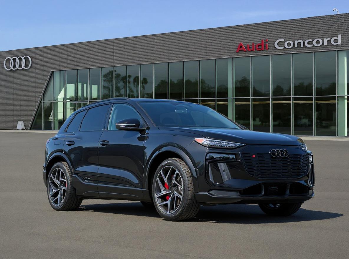 Mythos Black Metallic 2027 Audi SQ6 e-tron SUV / Crossover All-Wheel Drive Automatic
