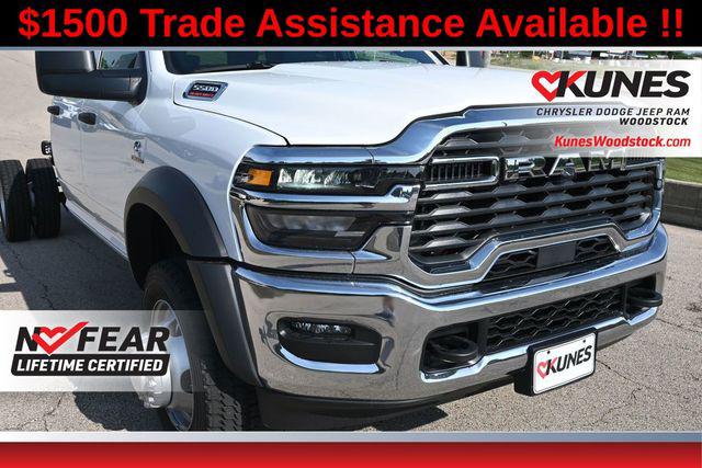 2026 RAM 5500 Chassis RAM 5500 TRADESMAN CHASSIS CREW CAB 4X4 84 CA