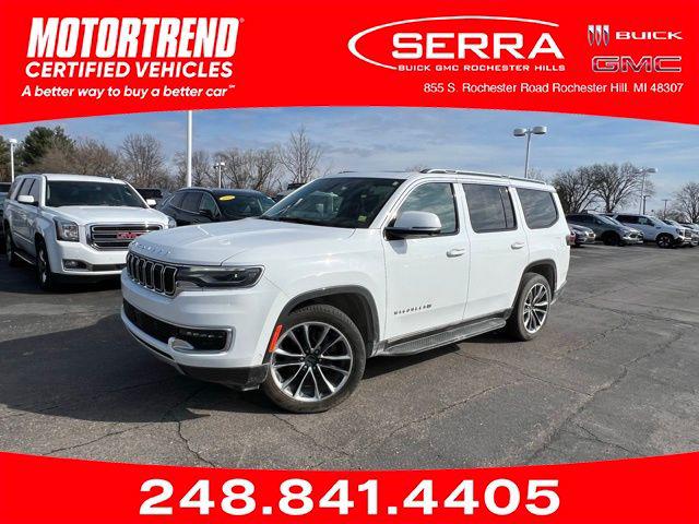 Velvet Red Pearlcoat 2022 Jeep Wagoneer Series II 4WD SUV / Crossover Four-Wheel Drive Automatic