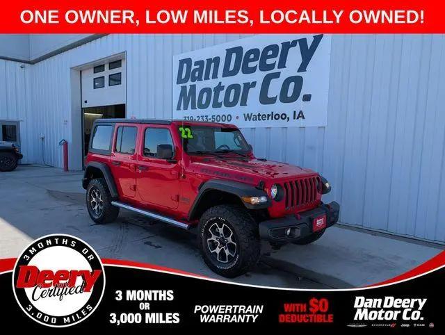 2022 Jeep Wrangler Unlimited Rubicon 4x4 for sale in Waterloo, IA