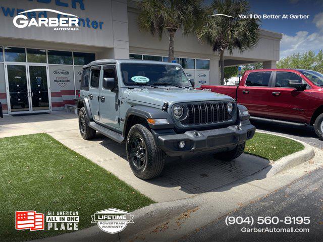 2025 Jeep Wrangler 4-Door Sport 4x4 for sale in Green Cove Springs, FL