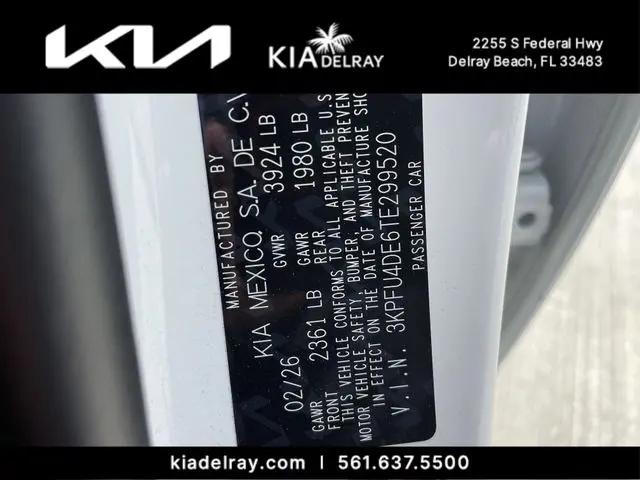 2026 Kia K4 EX