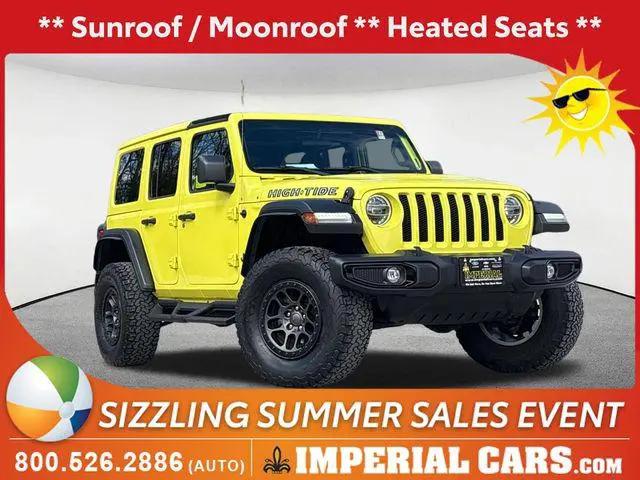 2022 Jeep Wrangler Unlimited High Tide 4x4 for sale in Mendon, MA