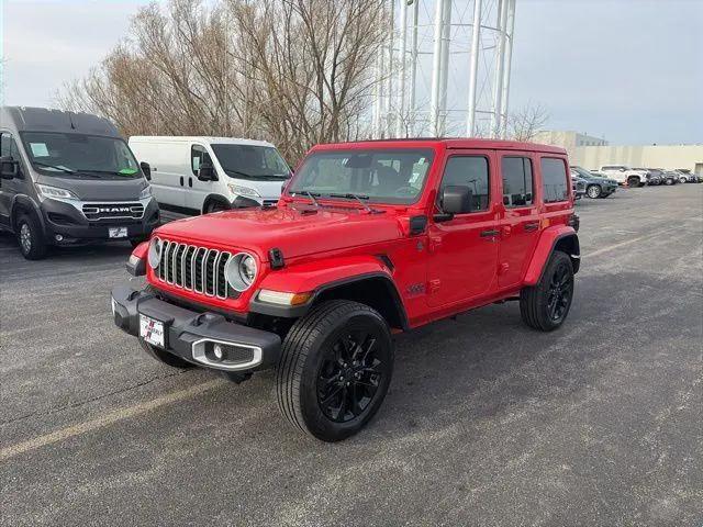2025 Jeep Wrangler 4xe Sahara 4xe for sale in Davenport, IA