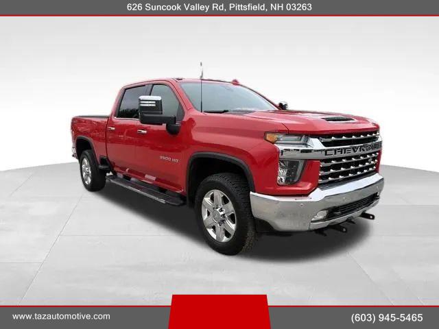 2020 Chevrolet Silverado 3500HD 4WD Crew Cab Standard Bed LTZ for sale in Pittsfield, NH