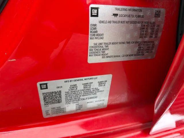 2020 Chevrolet Silverado 3500HD 4WD Crew Cab Standard Bed LTZ