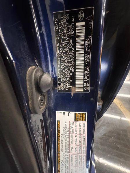 2012 Toyota Prius One