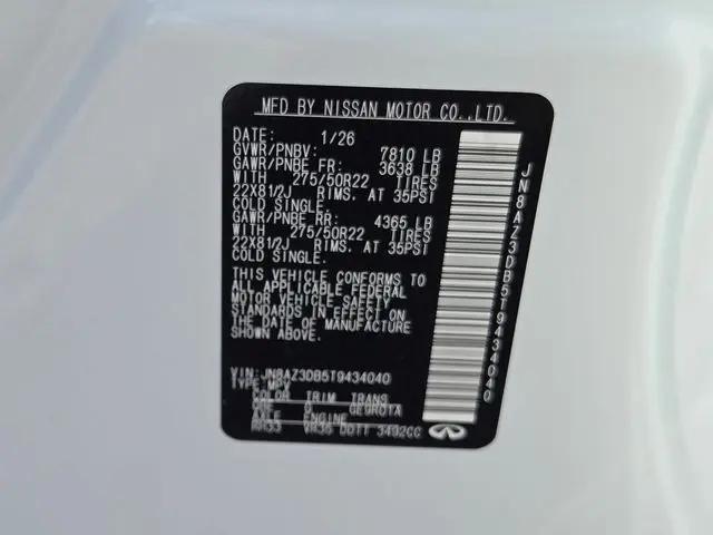2026 INFINITI QX80 SPORT AWD