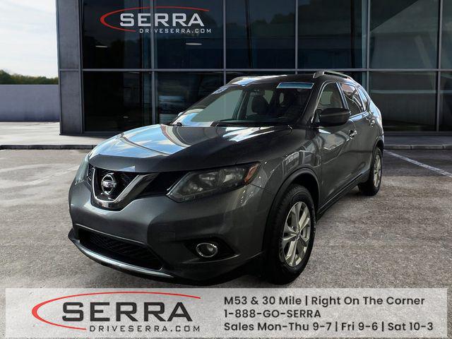 Gray (Gun Metallic) 2016 Nissan Rogue SV FWD SUV / Crossover Front-Wheel Drive Automatic