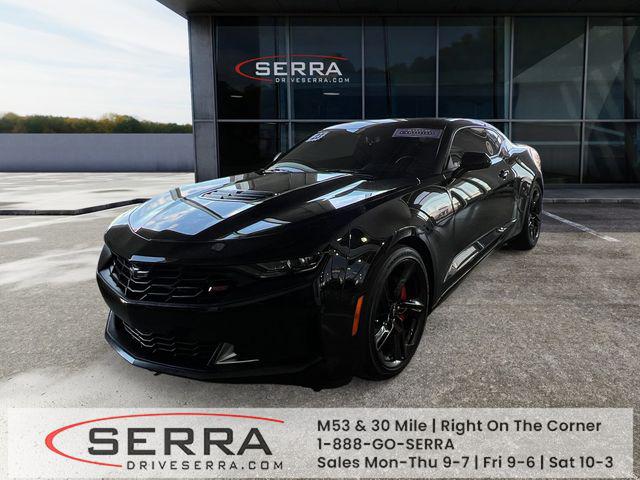 Black 2023 Chevrolet Camaro LT1 Coupe RWD Coupe Rear-Wheel Drive Automatic