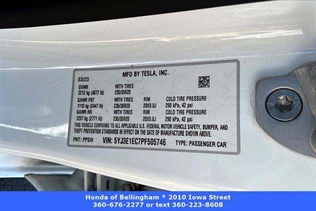 2023 Tesla Model 3 Performance Dual Motor All-Wheel Drive