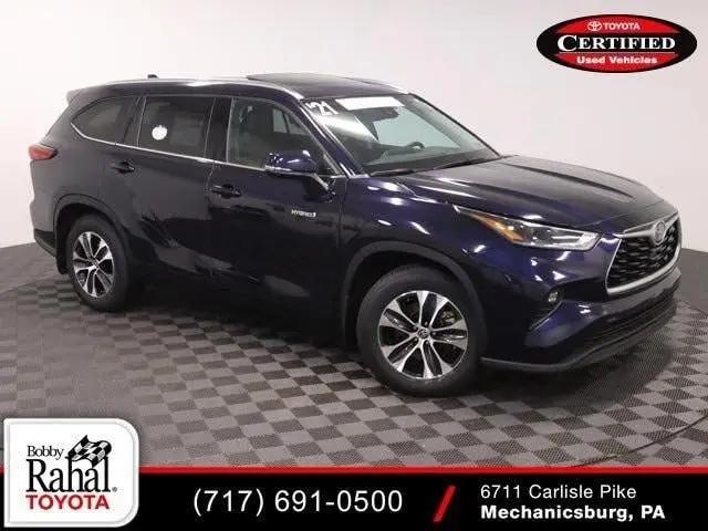2021 Toyota Highlander Hybrid XLE for sale in Mechanicsburg, PA