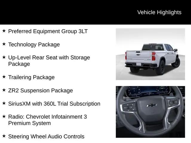 2026 Chevrolet Silverado 1500 4WD Crew Cab Short Bed ZR2