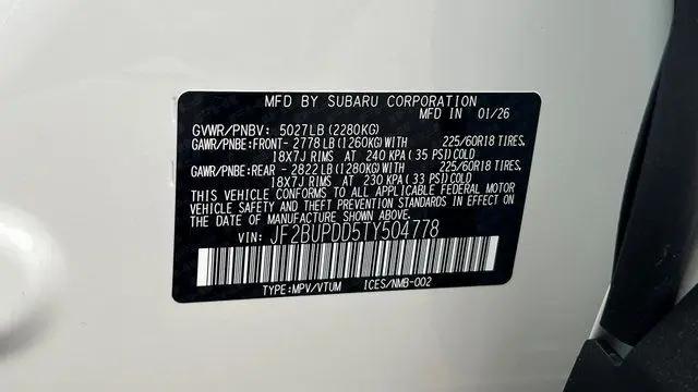 2026 Subaru Outback Limited