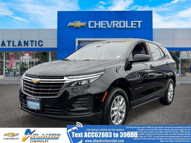 Black Metallic 2023 Chevrolet Equinox LS FWD with 1LS SUV / Crossover Front-Wheel Drive 6-Speed Automatic Overdrive