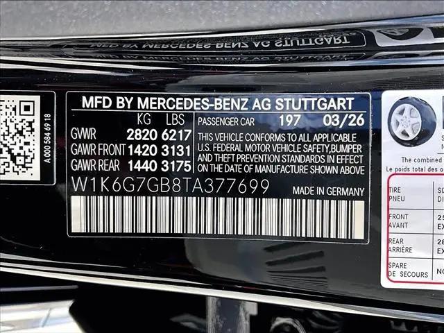 2026 Mercedes-Benz S 580 4MATIC